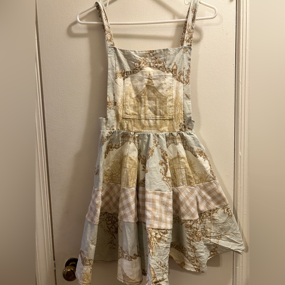 Handmade Vintage Inspired Overall Dress